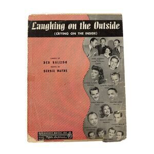 Laughing On‎ The Outside Sheet Music Ben Raleigh Bernie Wayne